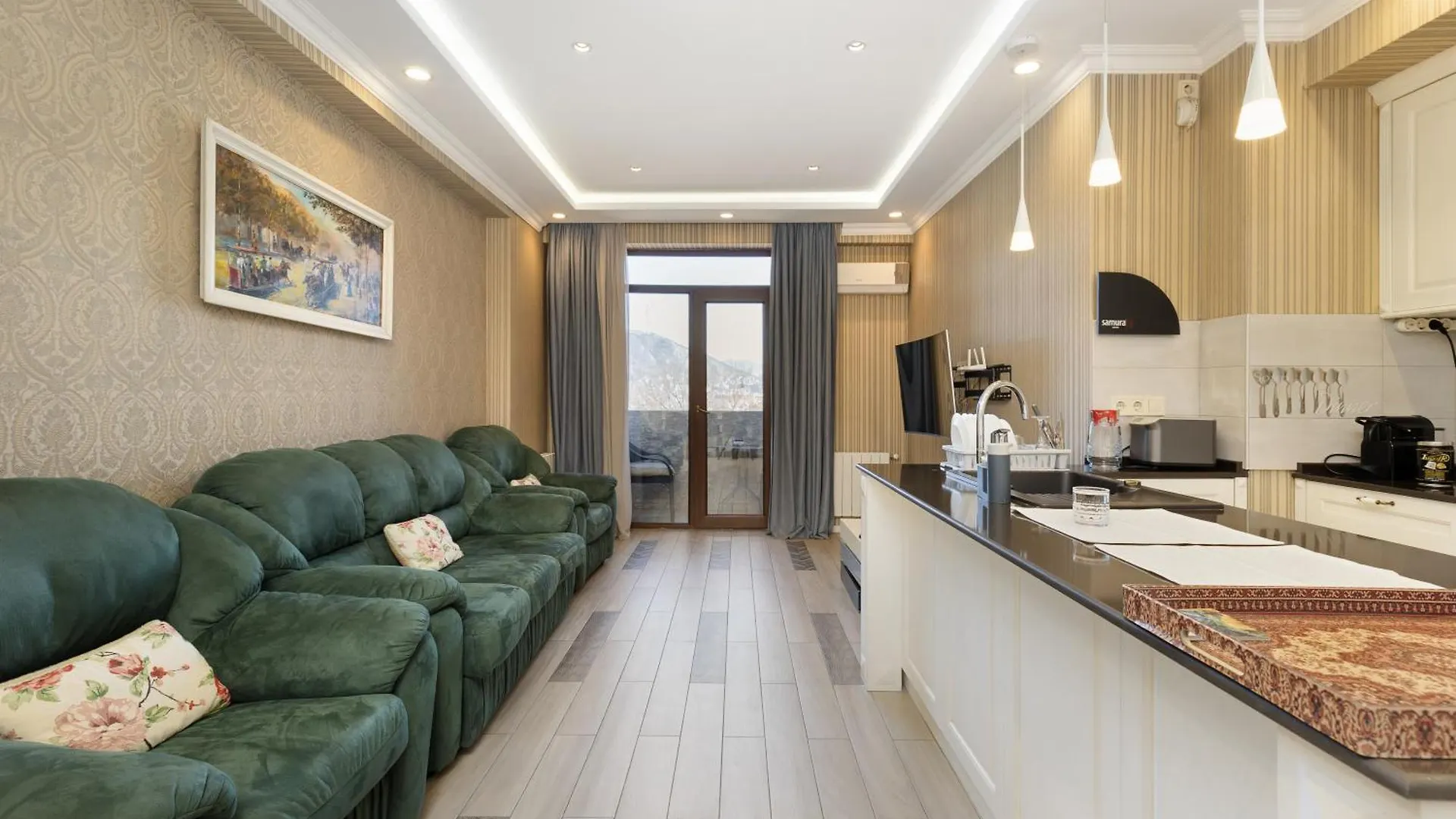 Modern Three-Bedroom Apartment In Avlabari With Amazing Views Tiflis Gürcistan